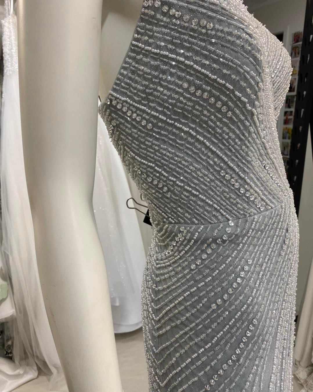 Size 12 Silver Dress