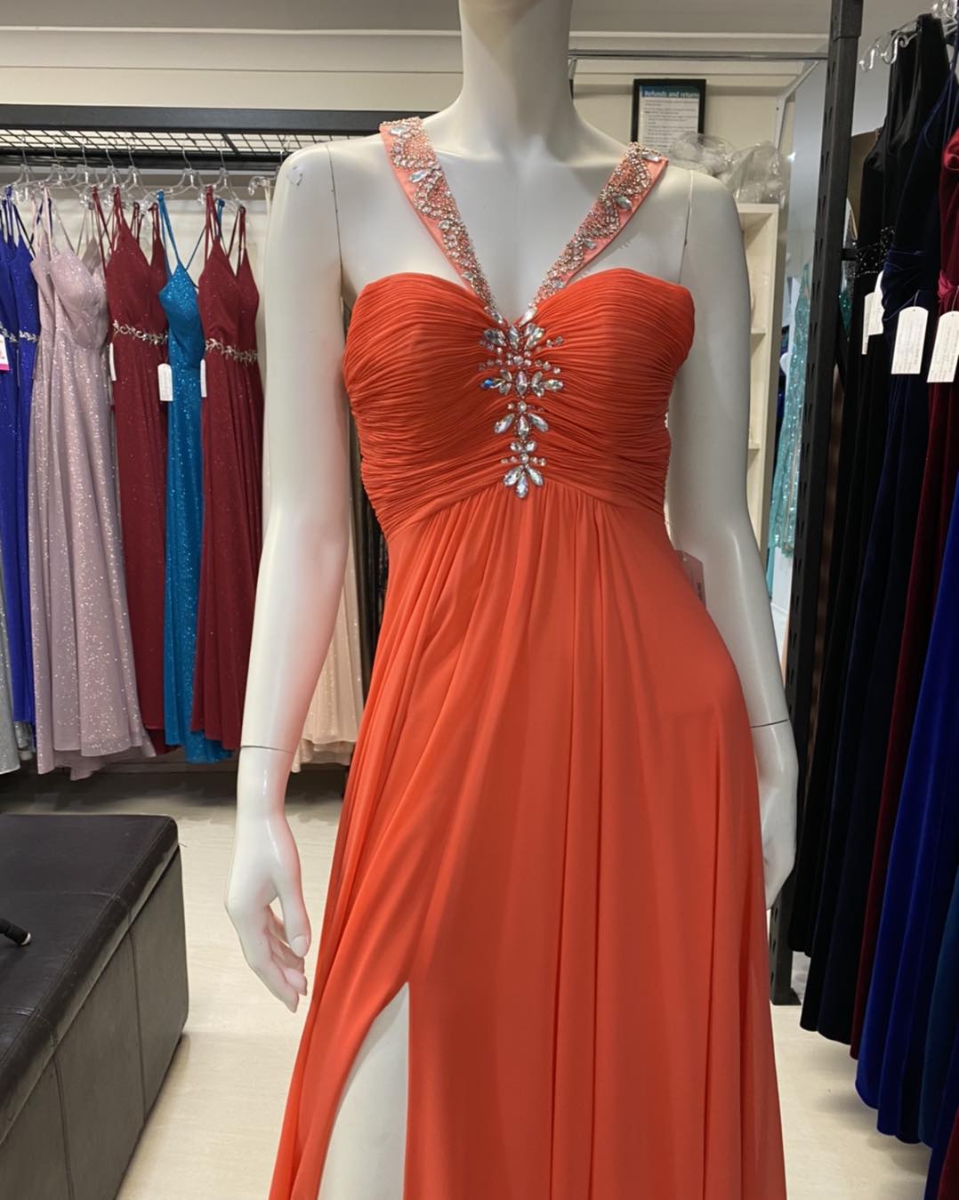 Size 8 Ferrari Red Dress