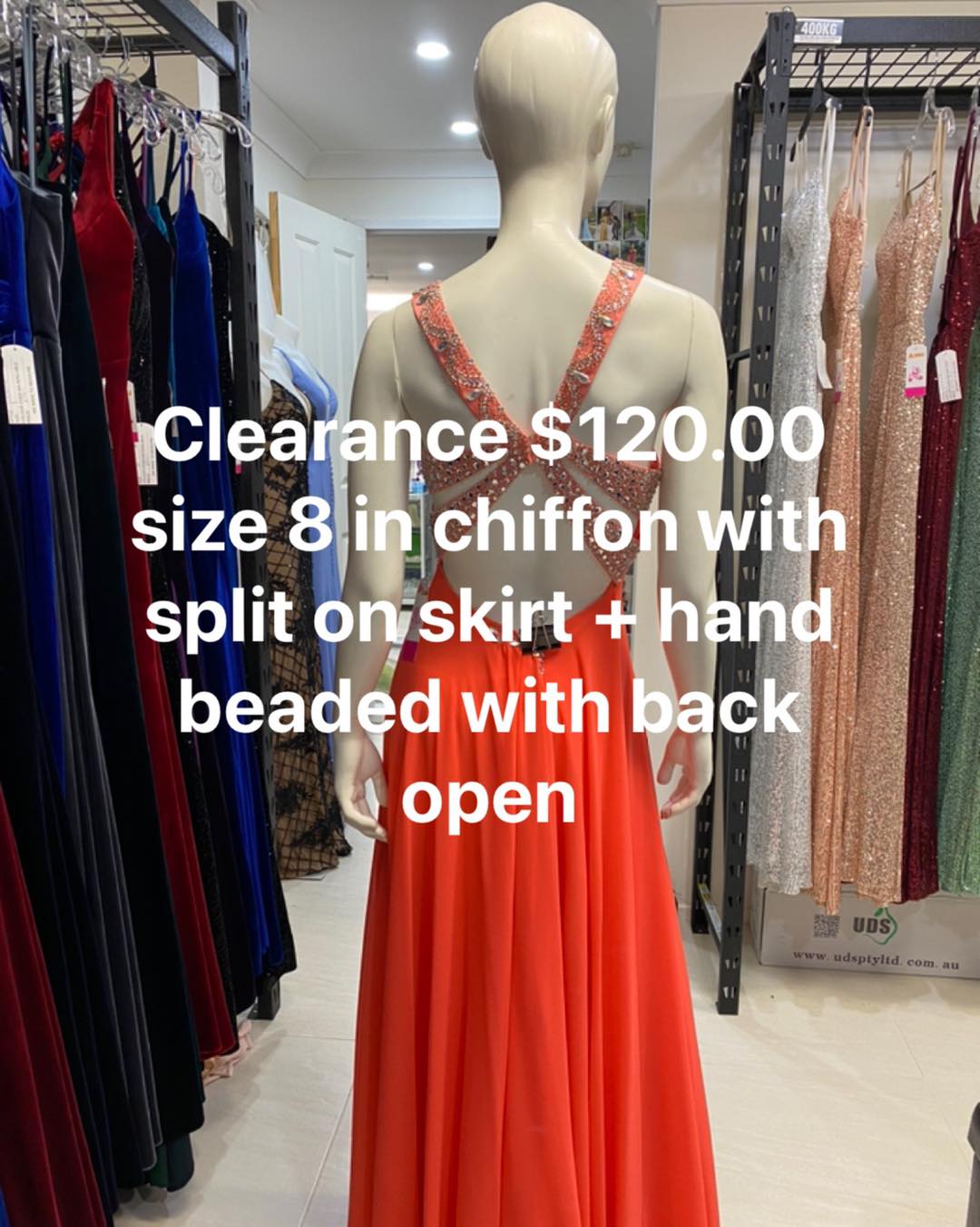 Size 8 Ferrari Red Dress