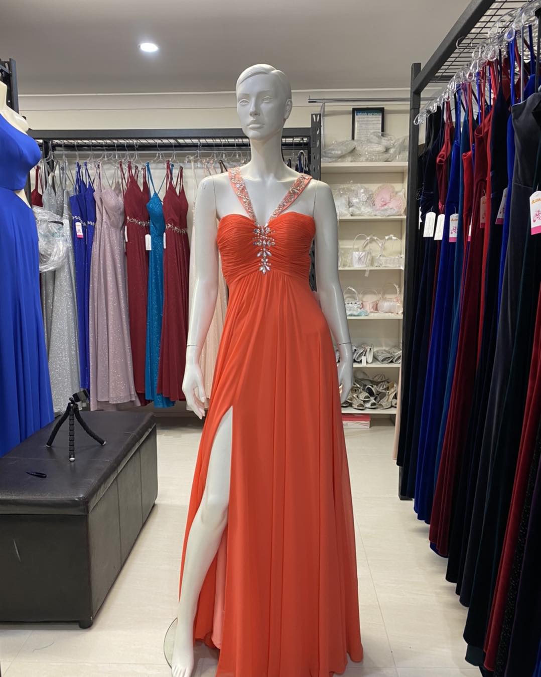 Size 8 Ferrari Red Dress