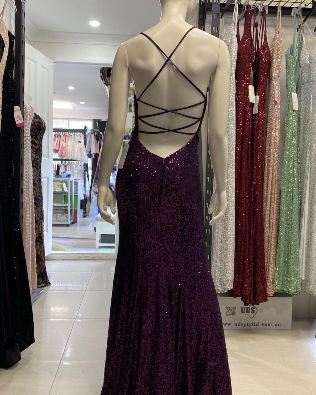 Size 6 Purple Dress
