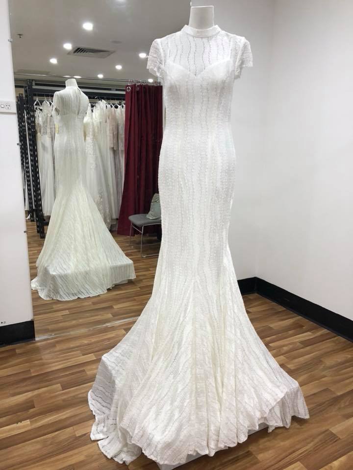 Size 12 White Wedding Dress