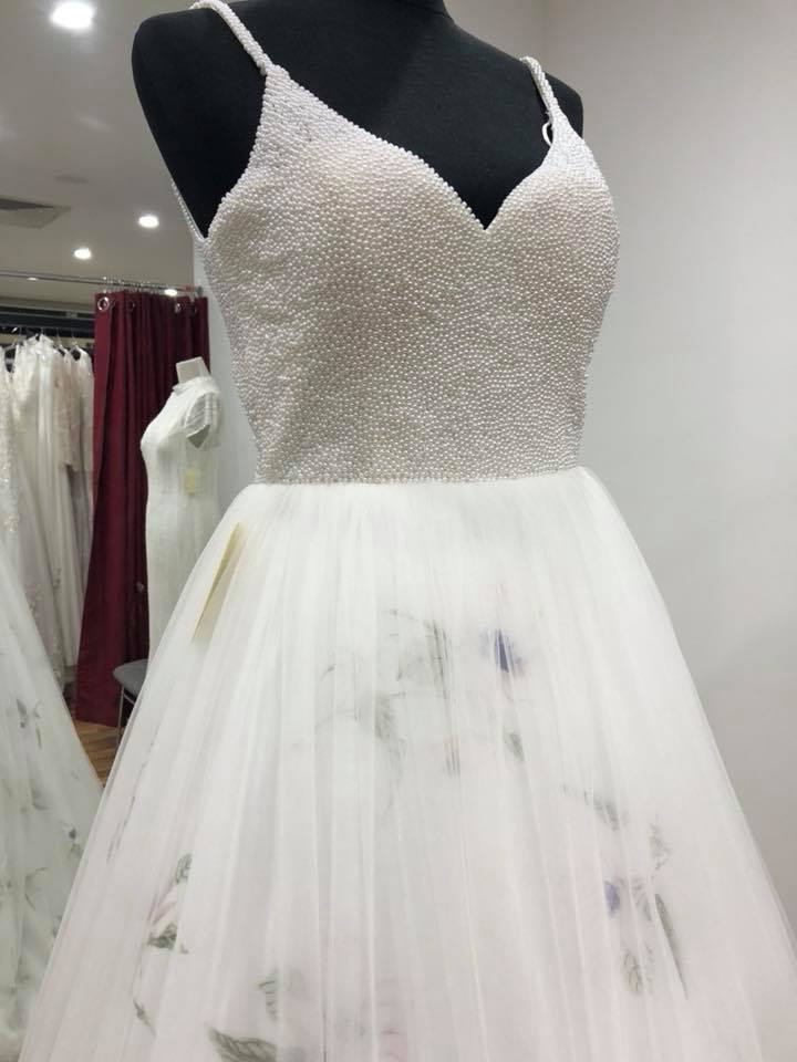 Size 12 White Wedding Dress